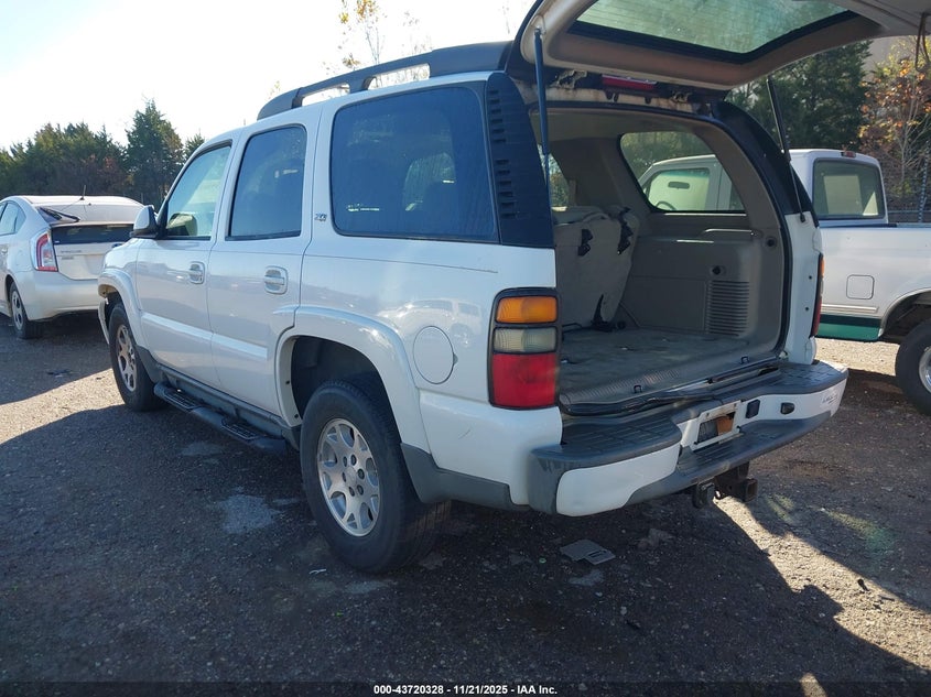 1GNEK13T95R145656 2005 CHEVROLET TAHOE photo no. 3