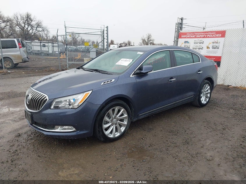 Vin: 1g4gb5g33ff255233, lot: 44215733, buick lacrosse leather 20152