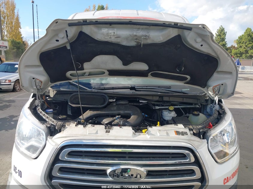 2018 Ford Transit-250 VIN: 1FTYR2CM2JKA75680 Lot: 43720463