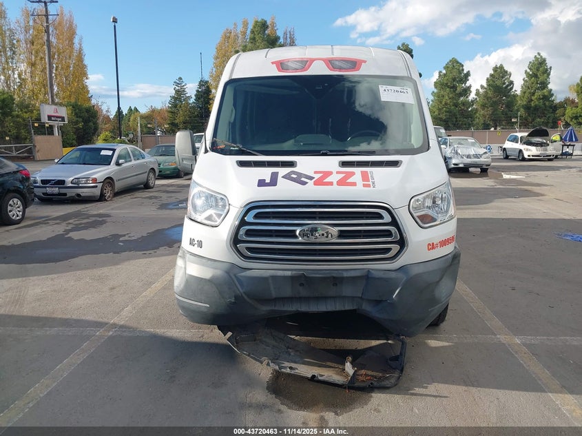 2018 Ford Transit-250 VIN: 1FTYR2CM2JKA75680 Lot: 43720463