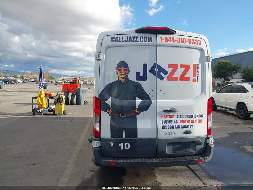 2018 Ford Transit-250 VIN: 1FTYR2CM2JKA75680 Lot: 43720463