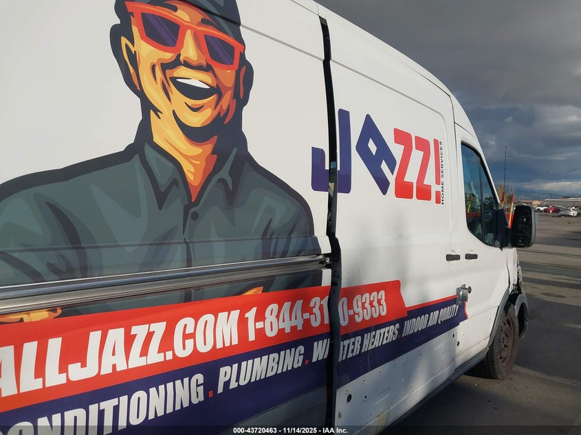 2018 Ford Transit-250 VIN: 1FTYR2CM2JKA75680 Lot: 43720463