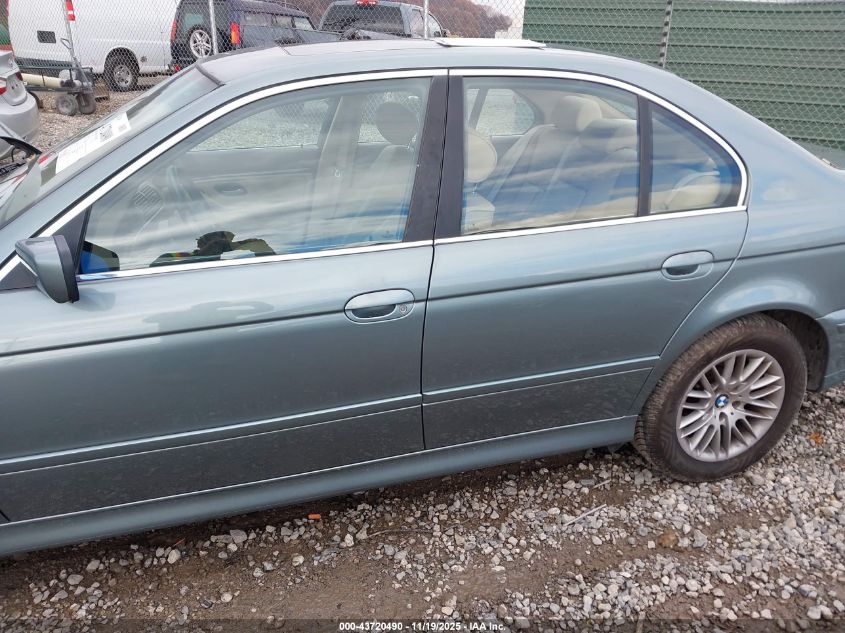 2003 BMW 530Ia VIN: WBADT63423CK41990 Lot: 43720490