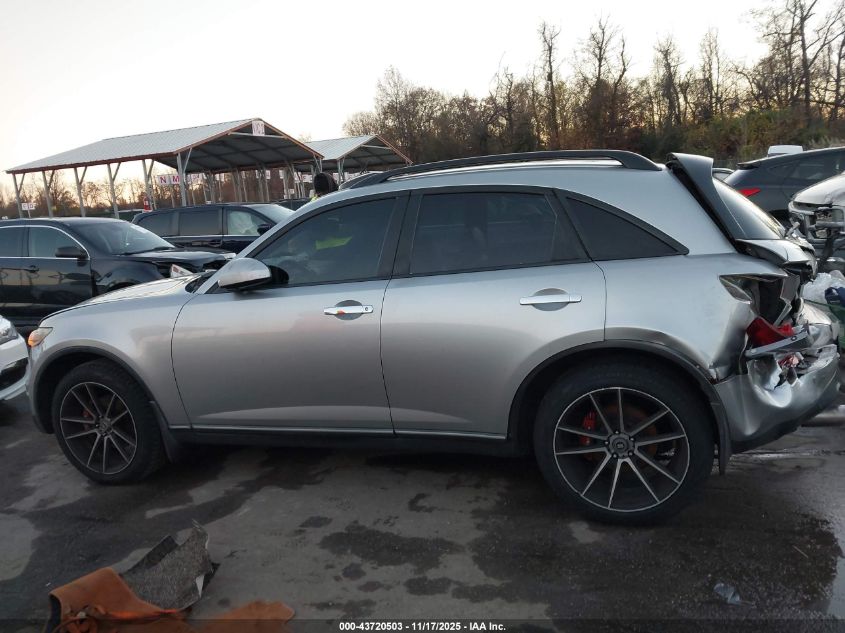 2003 Infiniti Fx35 VIN: JNRAS08U43X100314 Lot: 43720503