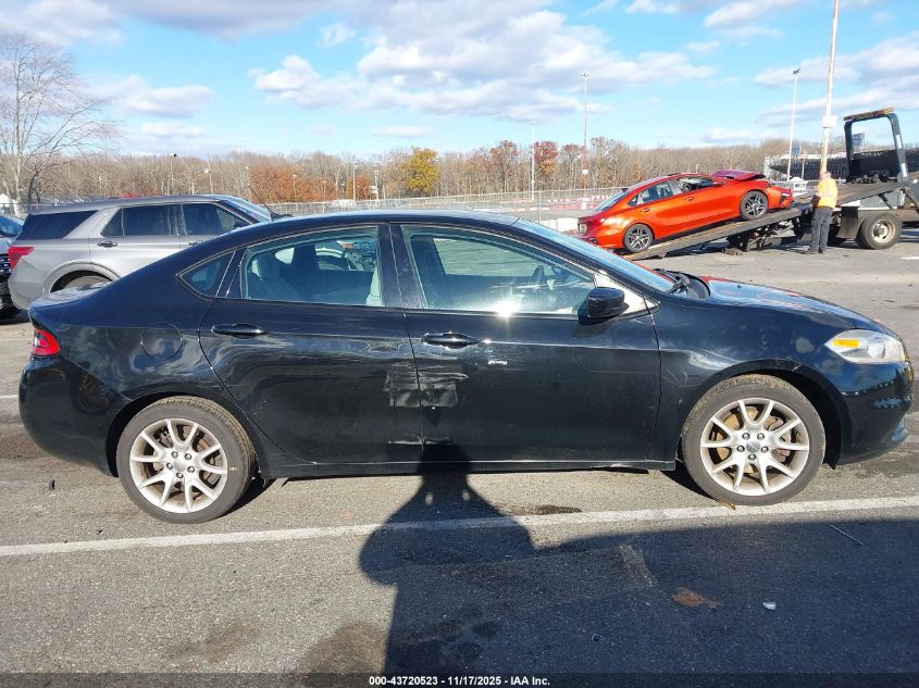 2013 Dodge Dart Sxt VIN: 1C3CDFBH9DD134242 Lot: 43720523