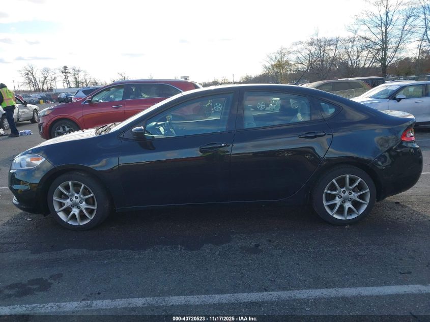 2013 Dodge Dart Sxt VIN: 1C3CDFBH9DD134242 Lot: 43720523