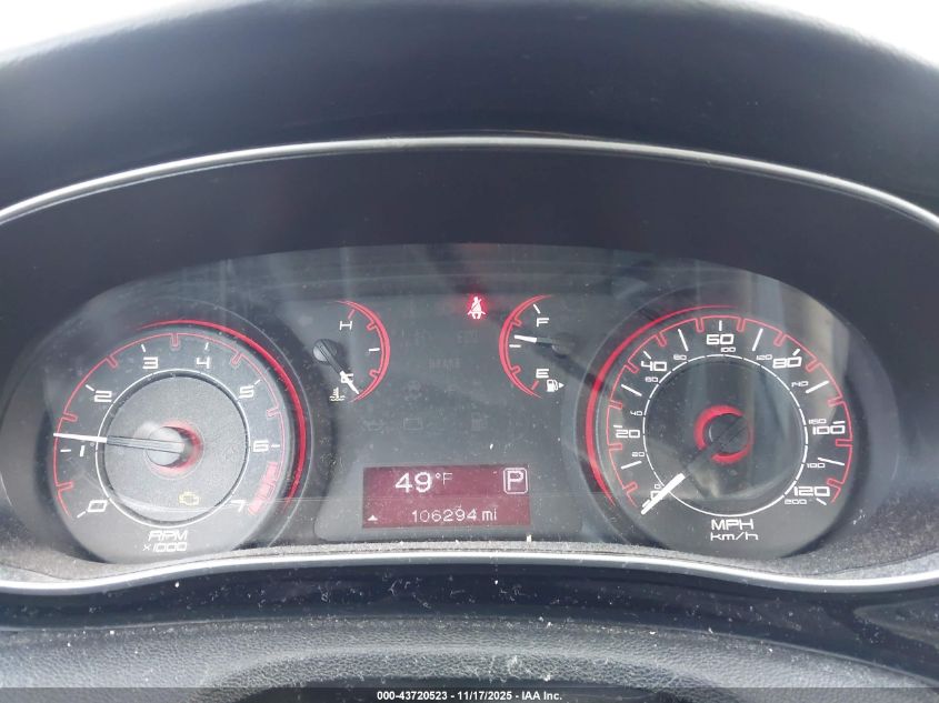 2013 Dodge Dart Sxt VIN: 1C3CDFBH9DD134242 Lot: 43720523