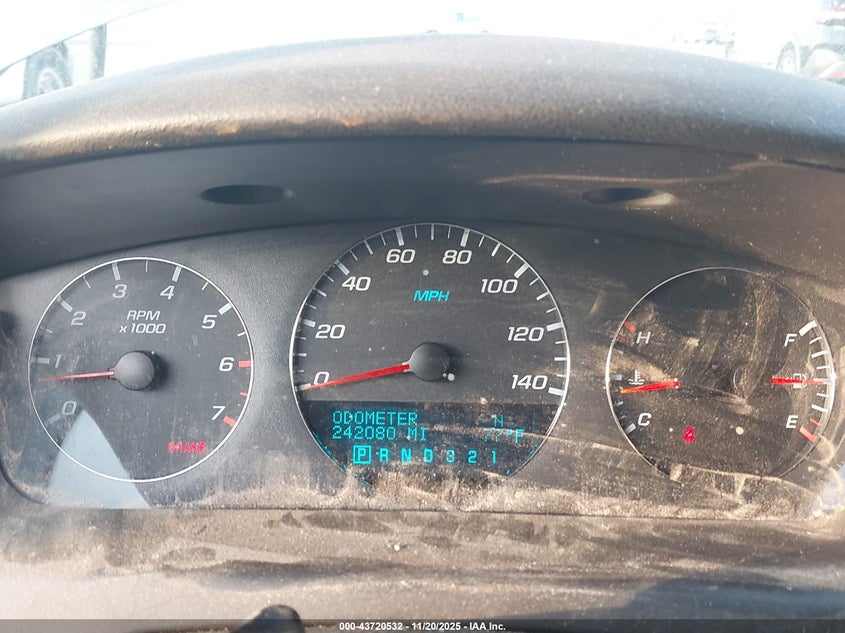 2007 Chevrolet Impala Ltz VIN: 2G1WU58R479338265 Lot: 43720532