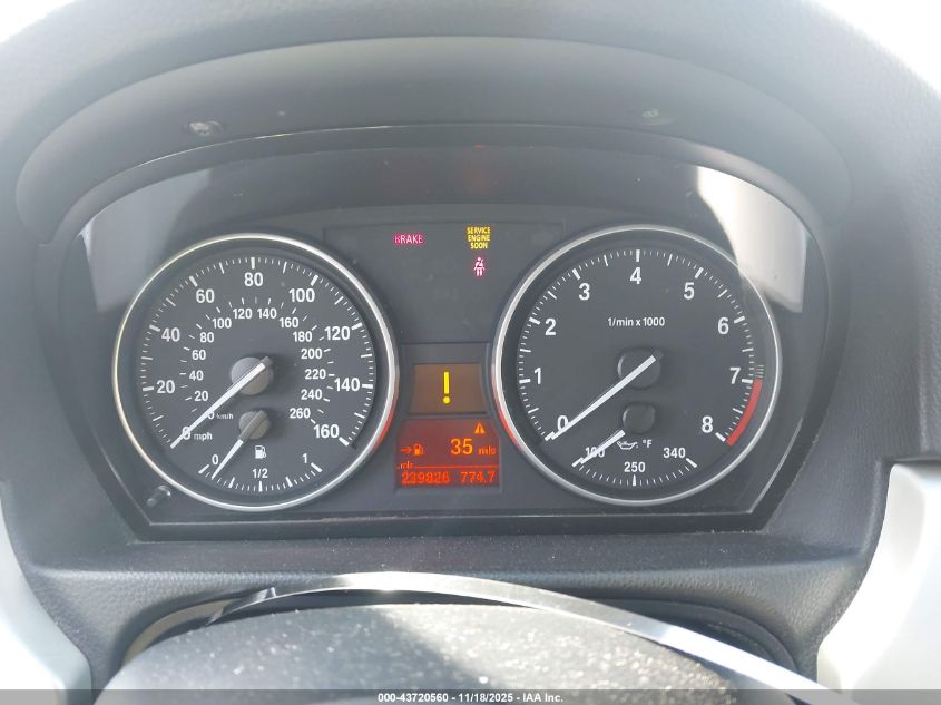 2007 BMW 335Xi VIN: WBAVD53567AV14838 Lot: 43720560