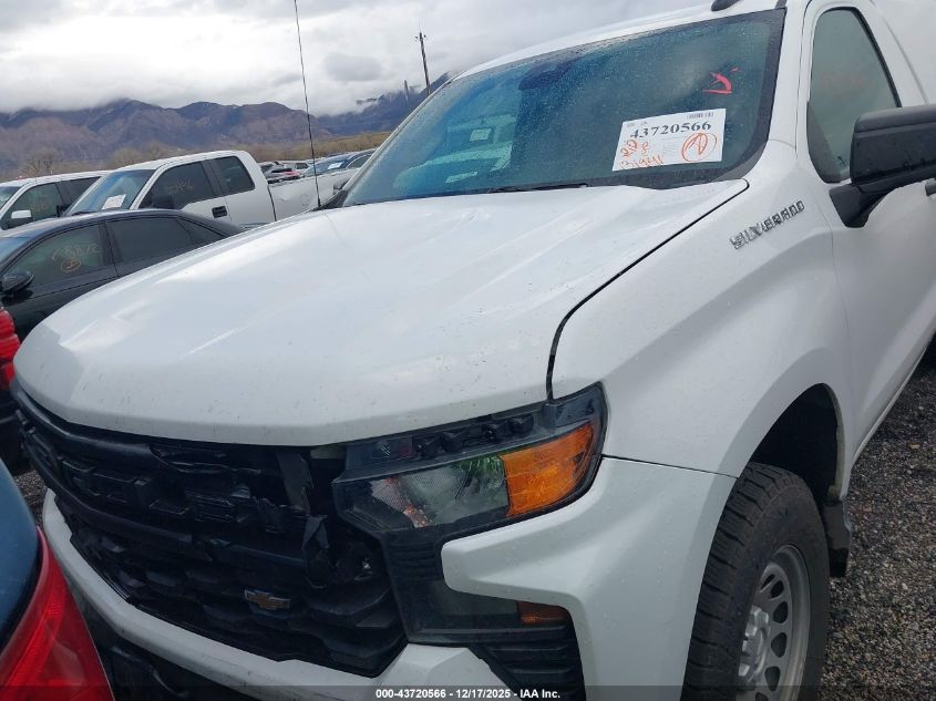 2023 Chevrolet Silverado 1500 2Wd Standard Bed Wt VIN: 3GCNAAEK6PG355103 Lot: 43720566