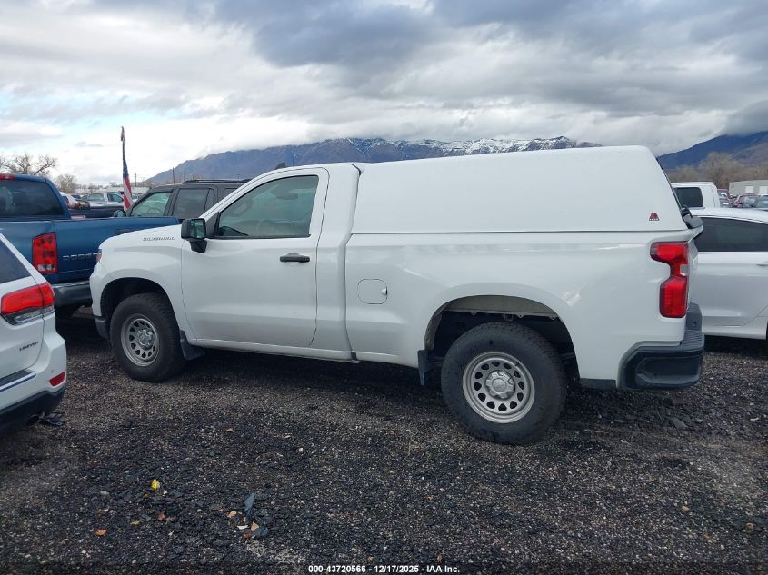 2023 Chevrolet Silverado 1500 2Wd Standard Bed Wt VIN: 3GCNAAEK6PG355103 Lot: 43720566