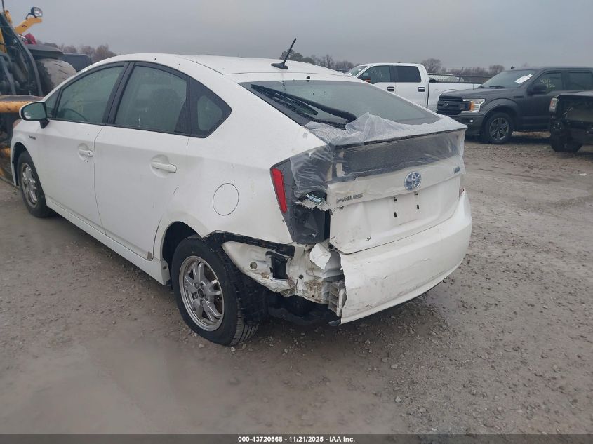 2010 Toyota Prius Iii VIN: JTDKN3DU5A5154863 Lot: 43720568