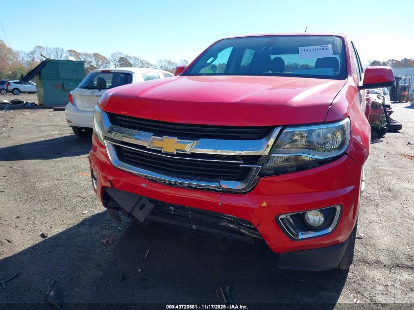 2015 Chevrolet Colorado Lt VIN: 1GCGSBE38F1222909 Lot: 43720581