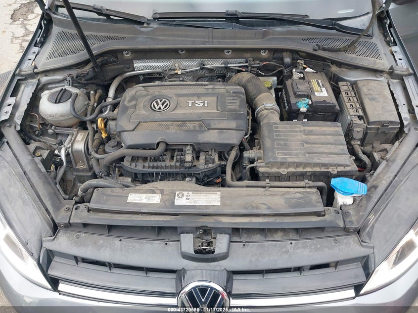 2017 Volkswagen Golf Alltrack Tsi S/Tsi Se/Tsi Sel VIN: 3VWH17AU3HM538840 Lot: 43720586