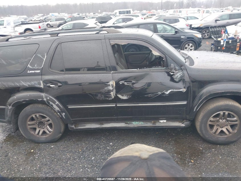 2007 Toyota Sequoia Limited V8 VIN: 5TDBT48A47S281389 Lot: 43720587