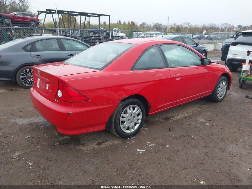 1HGEM22575L003452 2005 HONDA CIVIC photo no. 4
