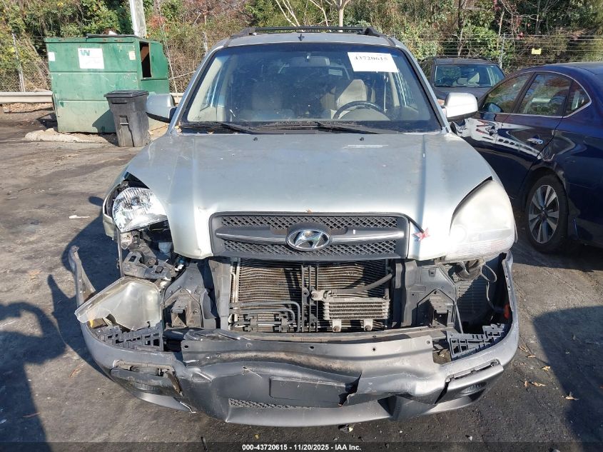 2008 Hyundai Tucson Limited V6/Se VIN: KM8JN72D78U826567 Lot: 43720615