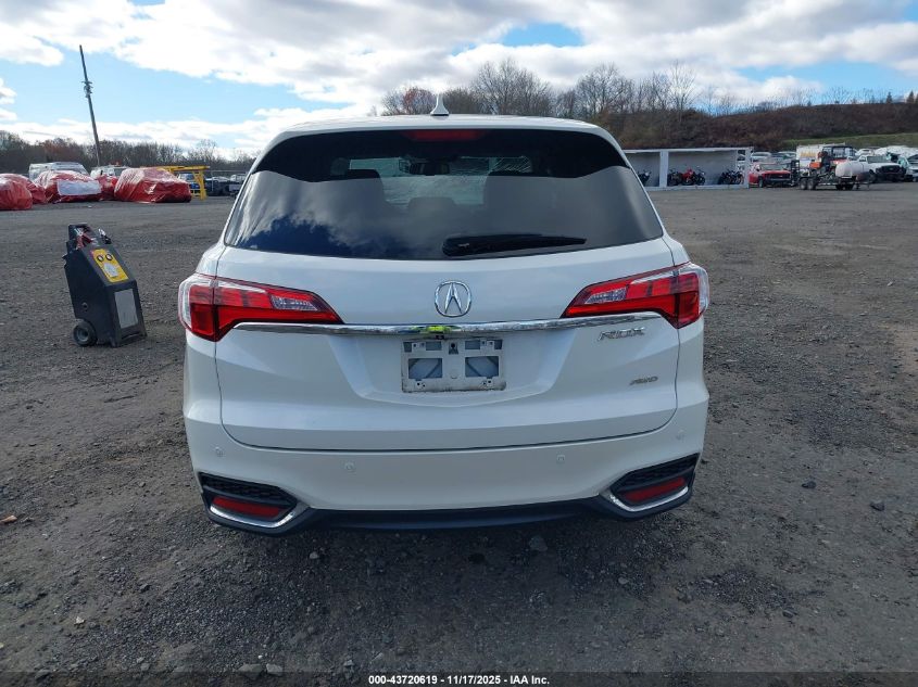 2018 Acura Rdx Advance Package VIN: 5J8TB4H79JL005599 Lot: 43720619