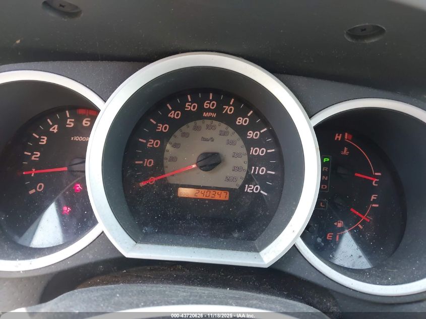 2007 Toyota Tacoma Prerunner V6 VIN: 3TMJU62N57M046080 Lot: 43720626