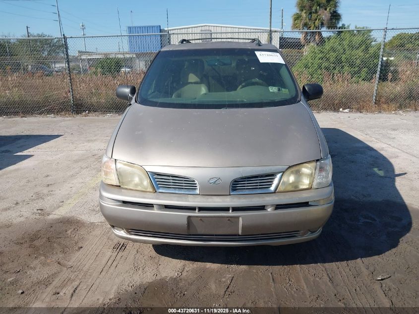 2003 Oldsmobile Silhouette Premiere VIN: 1GHDX13E63D326080 Lot: 43720631