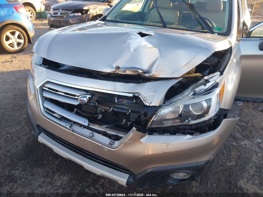 2015 Subaru Outback 2.5I Limited VIN: 4S4BSBJC6F3233195 Lot: 43720643