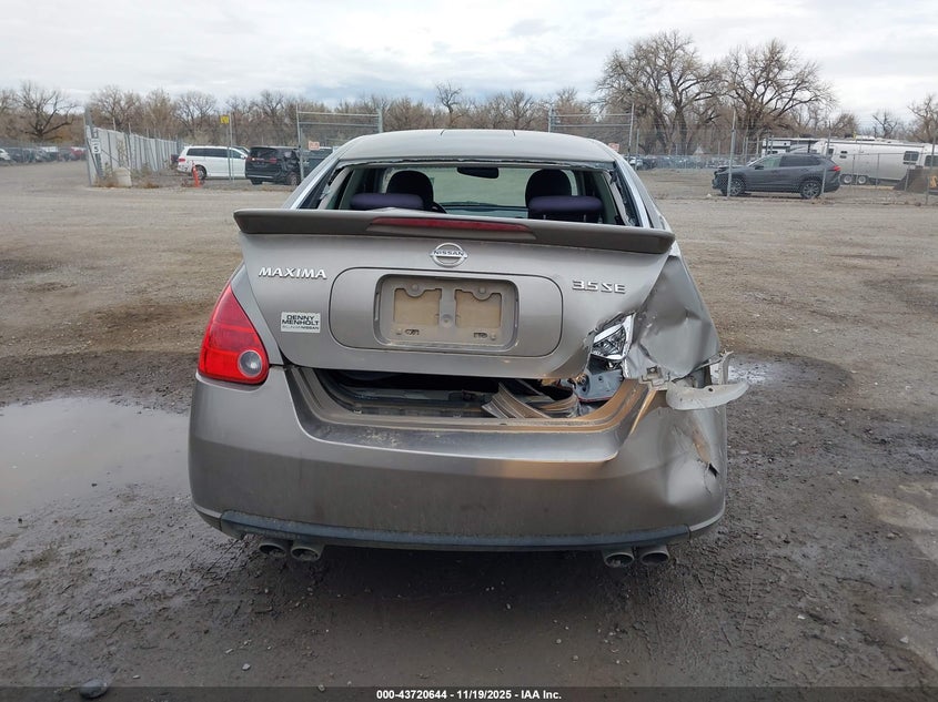 2008 Nissan Maxima 3.5 Se VIN: 1N4BA41E28C802489 Lot: 43720644