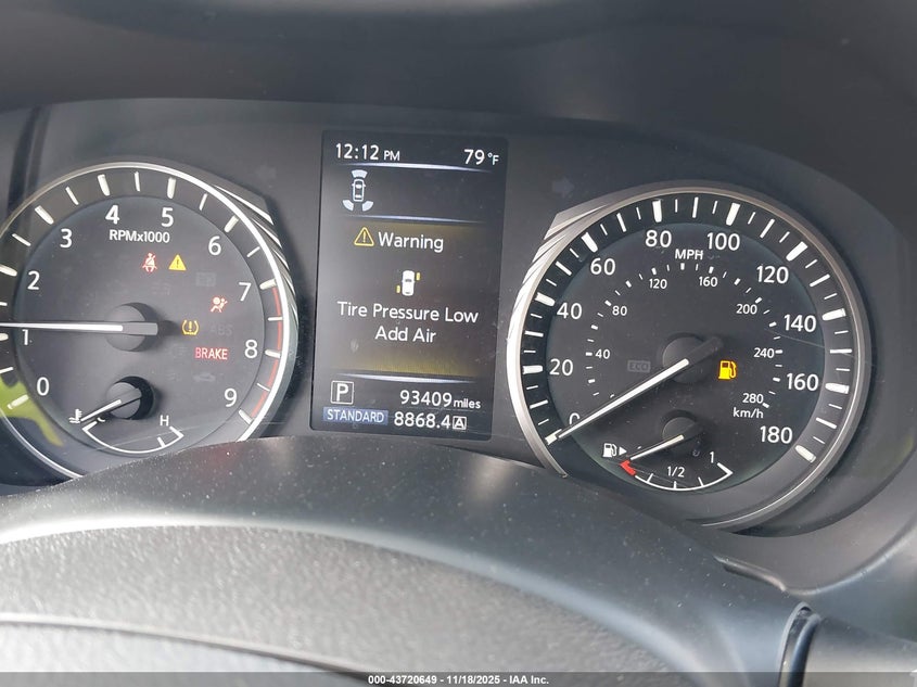 2020 Infiniti Q50 Luxe Awd VIN: JN1EV7AR9LM252598 Lot: 43720649