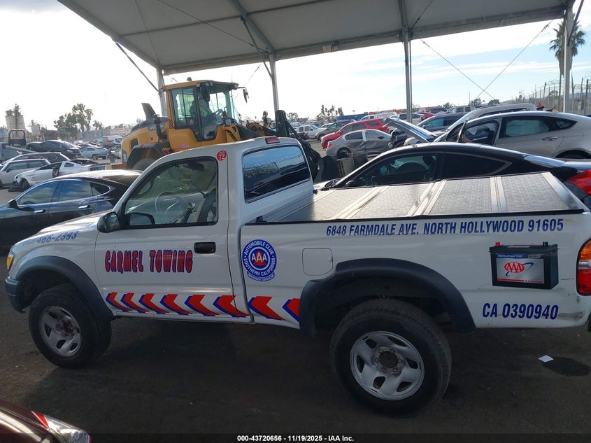 2002 Toyota Tacoma Prerunner VIN: 5TENM92N72Z134918 Lot: 43720656