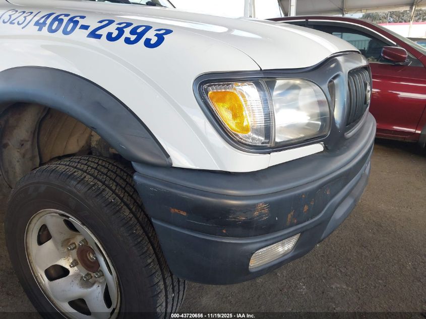 2002 Toyota Tacoma Prerunner VIN: 5TENM92N72Z134918 Lot: 43720656