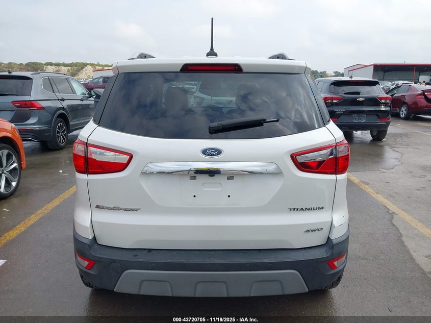2019 Ford Ecosport Titanium VIN: MAJ6S3KL5KC279675 Lot: 43720705