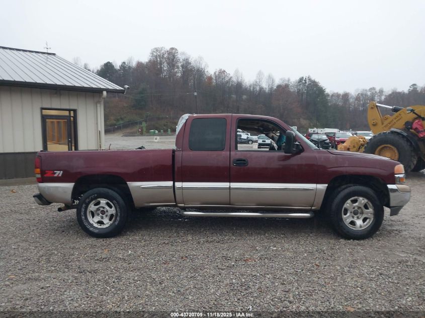 1999 GMC Sierra 1500 Sle VIN: 1GTEK19T5XE550665 Lot: 43720709