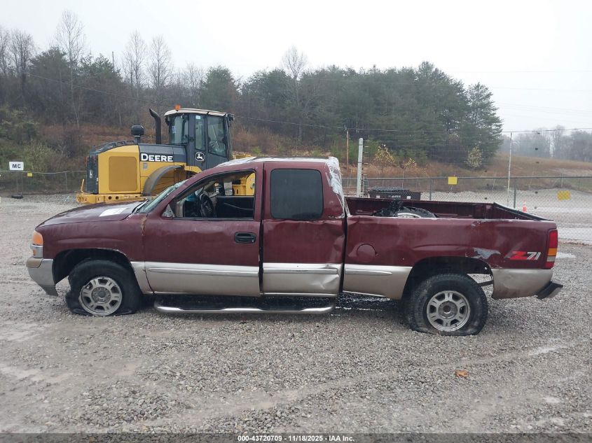 1999 GMC Sierra 1500 Sle VIN: 1GTEK19T5XE550665 Lot: 43720709