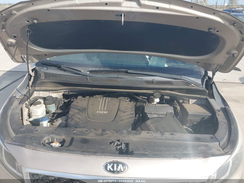 2017 Kia Sedona Lx VIN: KNDMB5C17H6260384 Lot: 43720711