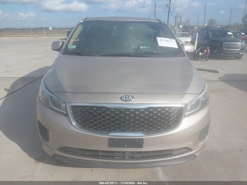 2017 Kia Sedona Lx VIN: KNDMB5C17H6260384 Lot: 43720711