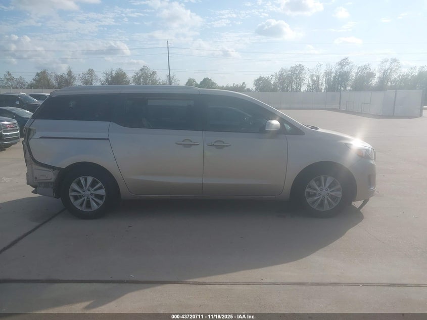2017 Kia Sedona Lx VIN: KNDMB5C17H6260384 Lot: 43720711