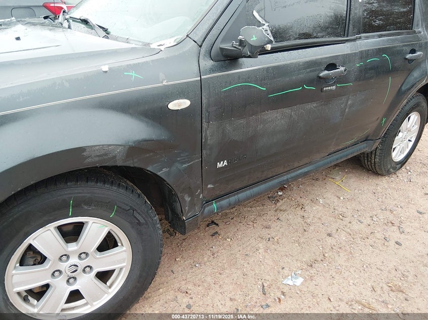 2008 Mercury Mariner V6 VIN: 4M2CU91158KJ00943 Lot: 43720713