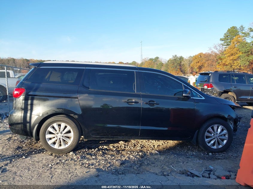 2016 Kia Sedona Ex VIN: KNDMC5C12G6148040 Lot: 43720722