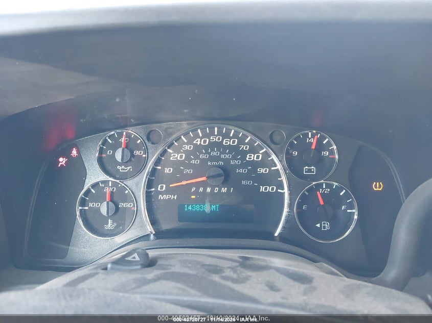 2016 Chevrolet Express 2500 Work Van VIN: 1GCWGAFF7G1219940 Lot: 43720727