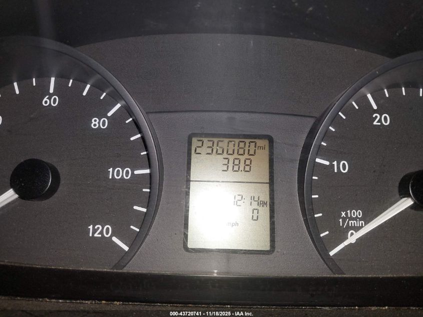 2012 Mercedes-Benz Sprinter 2500 Normal Roof VIN: WDZPE7CC2C5660966 Lot: 43720741