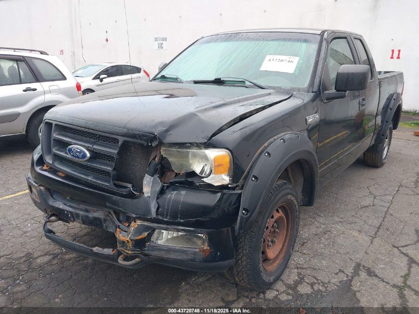 2005 Ford F-150 Stx/Xl/Xlt VIN: 1FTRX14W25FB18837 Lot: 43720746