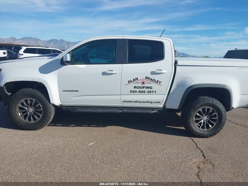 2020 Chevrolet Colorado 4Wd Short Box Zr2 VIN: 1GCGTEEN4L1225138 Lot: 43720772