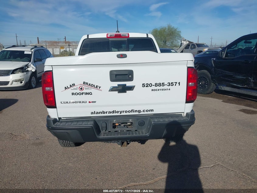 2020 Chevrolet Colorado 4Wd Short Box Zr2 VIN: 1GCGTEEN4L1225138 Lot: 43720772