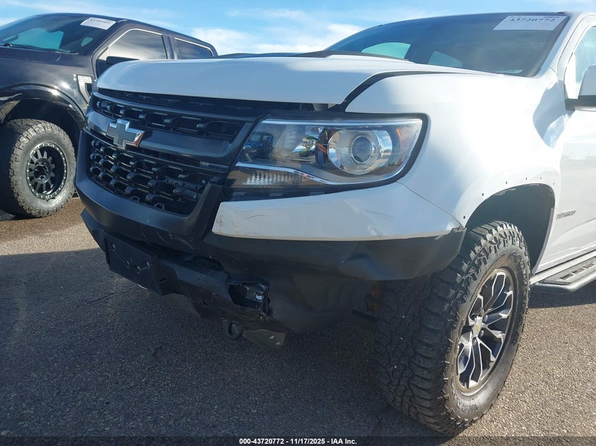 2020 Chevrolet Colorado 4Wd Short Box Zr2 VIN: 1GCGTEEN4L1225138 Lot: 43720772