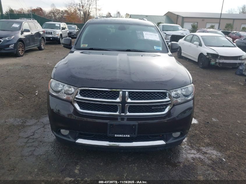 2012 Dodge Durango Crew VIN: 1C4RDJDG3CC198004 Lot: 43720778