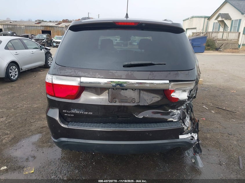 2012 Dodge Durango Crew VIN: 1C4RDJDG3CC198004 Lot: 43720778