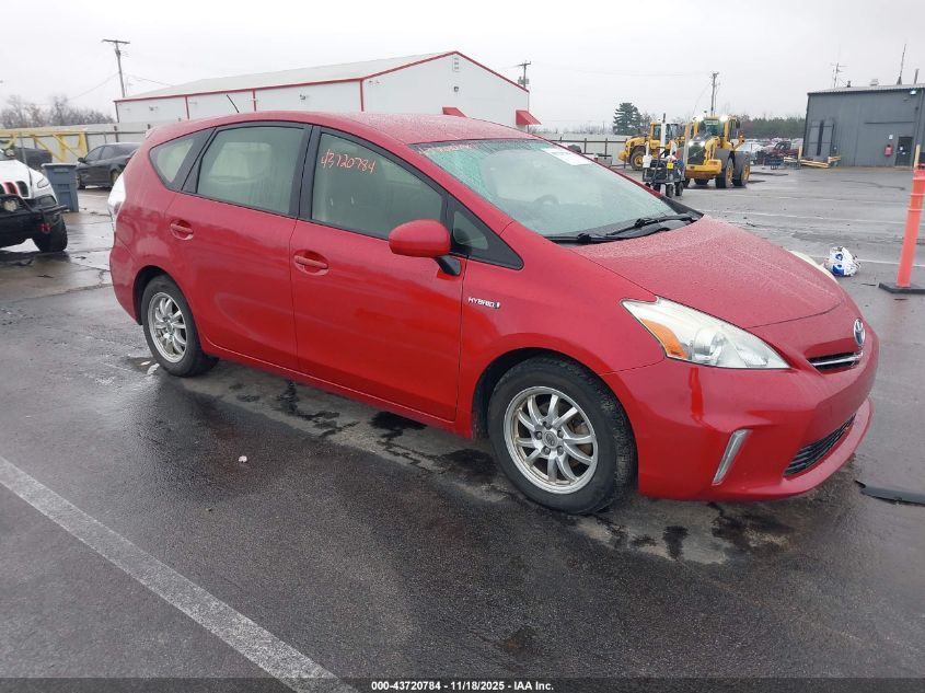 TOYOTA PRIUS V THREE