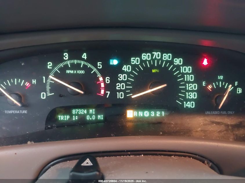 2003 Buick Park Avenue VIN: 1G4CW54K834118813 Lot: 43720804