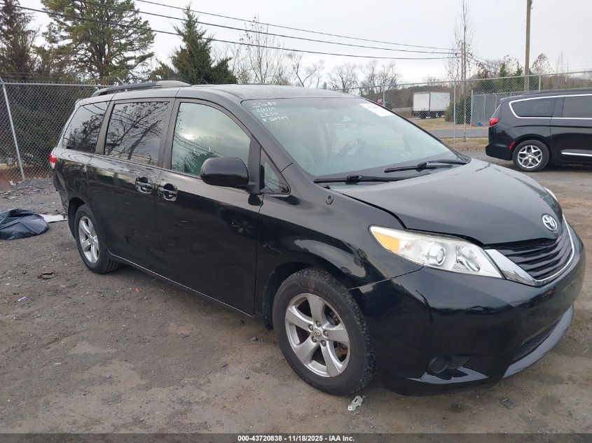 TOYOTA SIENNA LE V6 8 PASSENGER