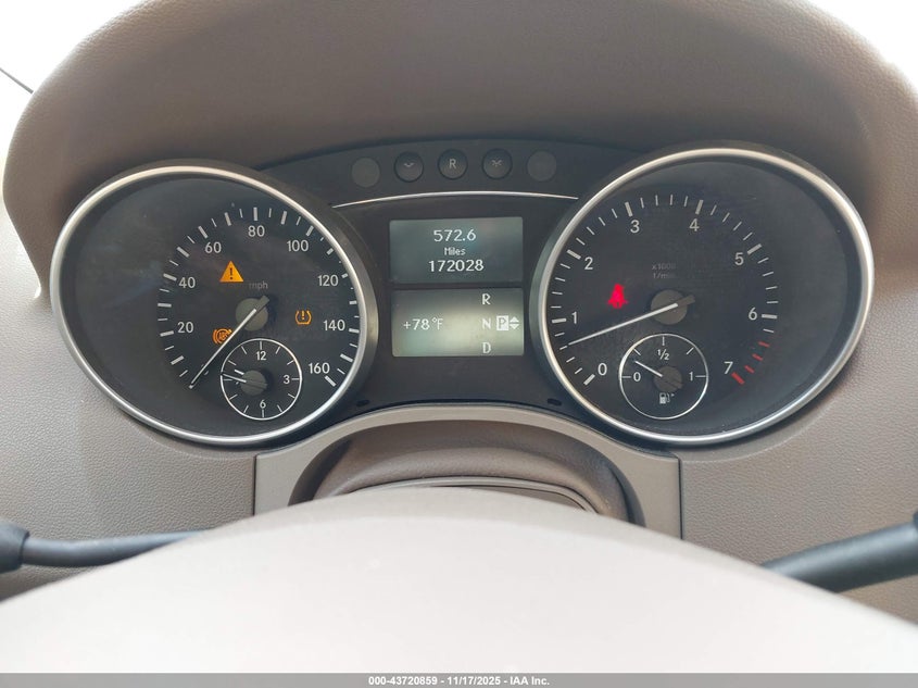 2009 Mercedes-Benz Ml 350 VIN: 4JGBB56E09A505235 Lot: 43720859