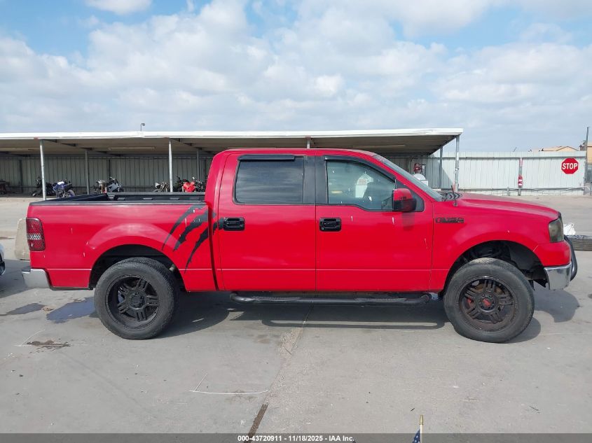 2008 Ford F-150 60Th Anniversary/Fx2/Xl/Xlt VIN: 1FTRW12WX8FB10687 Lot: 43720911
